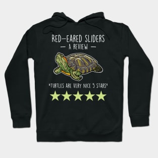 Red-Eared Slider Turtle Review Hoodie